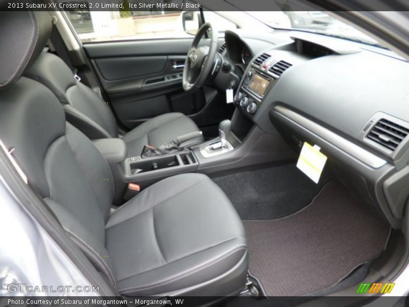 Ice Silver Metallic / Black 2013 Subaru XV Crosstrek 2.0 Limited