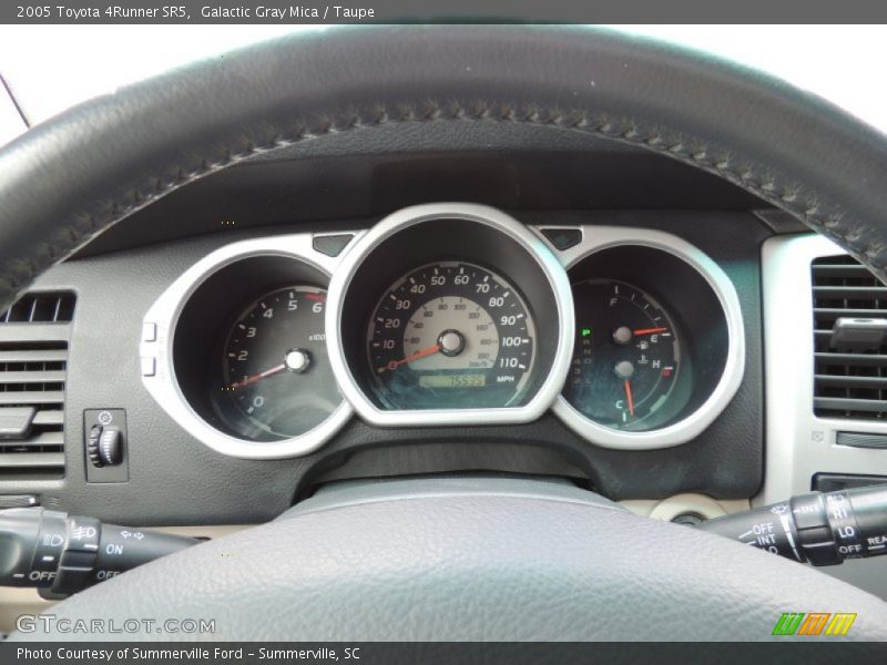 Galactic Gray Mica / Taupe 2005 Toyota 4Runner SR5