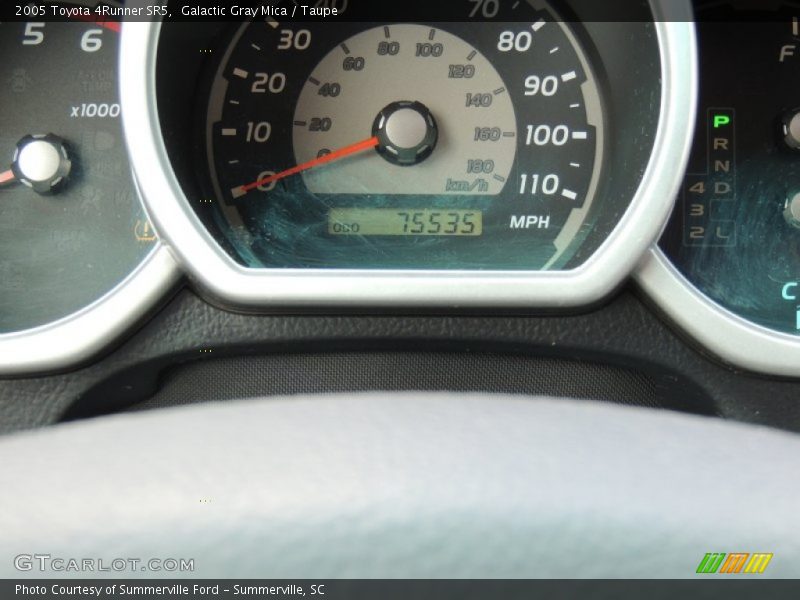 Galactic Gray Mica / Taupe 2005 Toyota 4Runner SR5