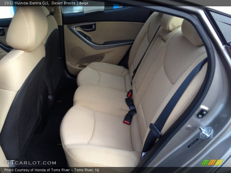 Desert Bronze / Beige 2012 Hyundai Elantra GLS