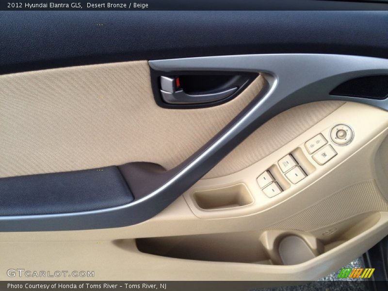 Desert Bronze / Beige 2012 Hyundai Elantra GLS