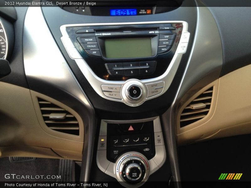 Desert Bronze / Beige 2012 Hyundai Elantra GLS