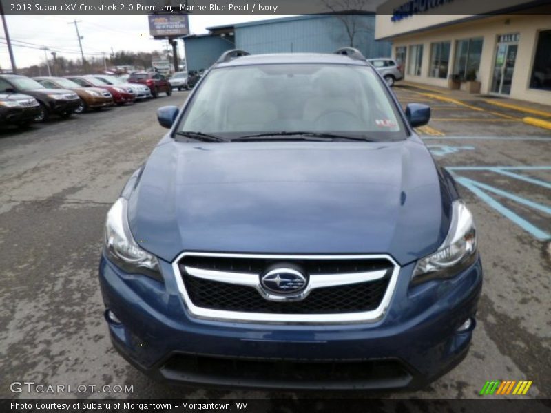 Marine Blue Pearl / Ivory 2013 Subaru XV Crosstrek 2.0 Premium