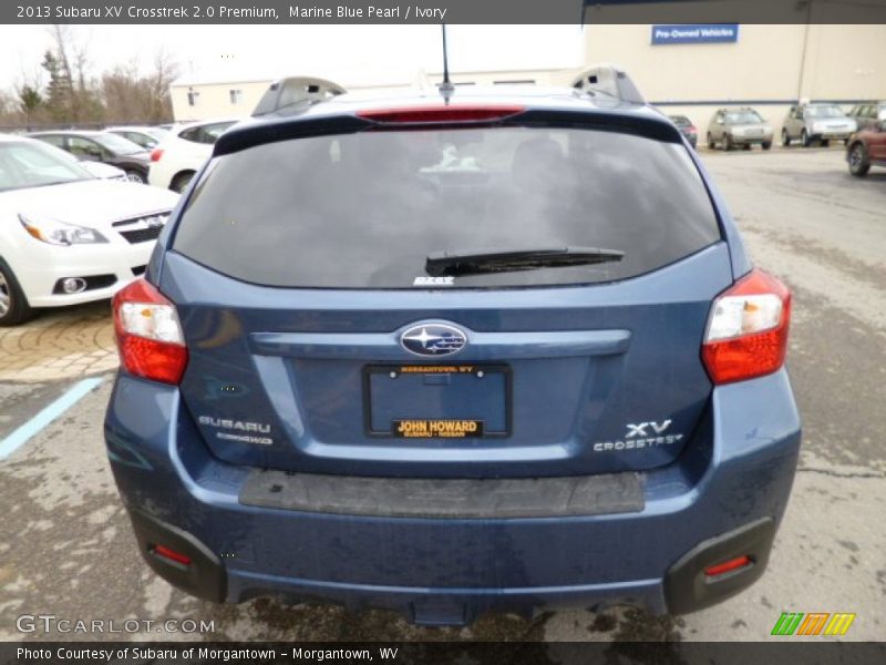 Marine Blue Pearl / Ivory 2013 Subaru XV Crosstrek 2.0 Premium