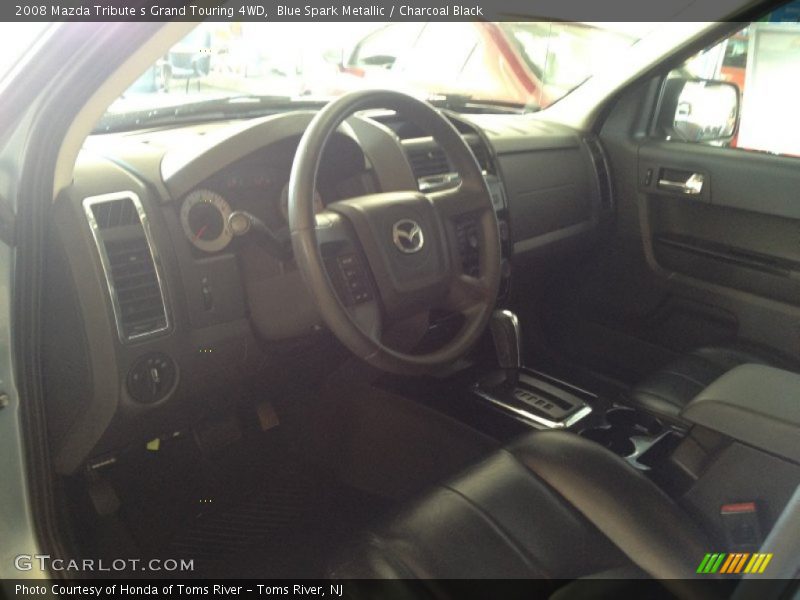Blue Spark Metallic / Charcoal Black 2008 Mazda Tribute s Grand Touring 4WD