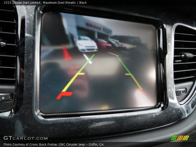 Maximum Steel Metallic / Black 2013 Dodge Dart Limited