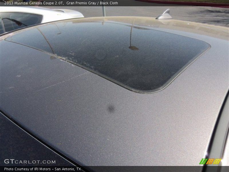 Gran Premio Gray / Black Cloth 2013 Hyundai Genesis Coupe 2.0T