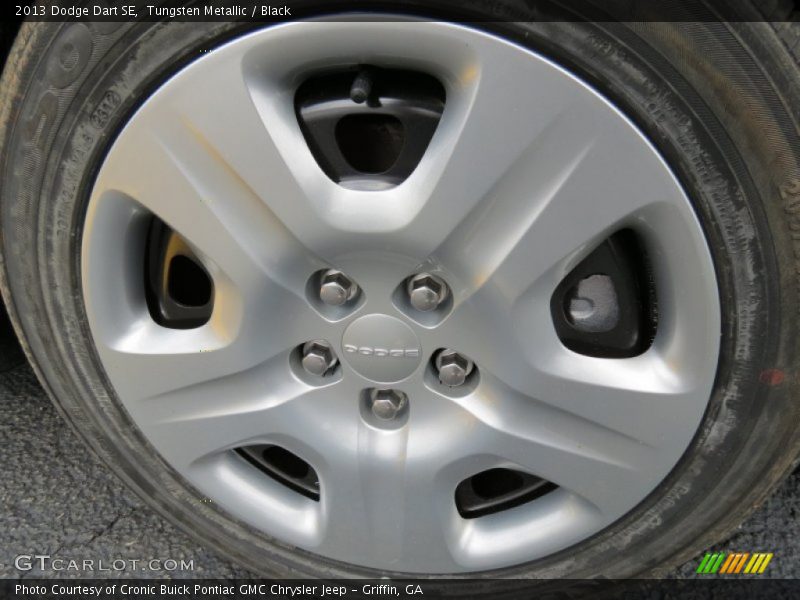 Tungsten Metallic / Black 2013 Dodge Dart SE