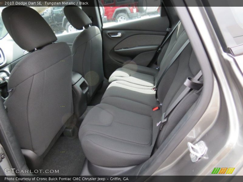 Tungsten Metallic / Black 2013 Dodge Dart SE