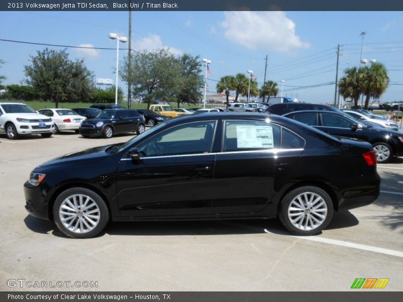 Black Uni / Titan Black 2013 Volkswagen Jetta TDI Sedan