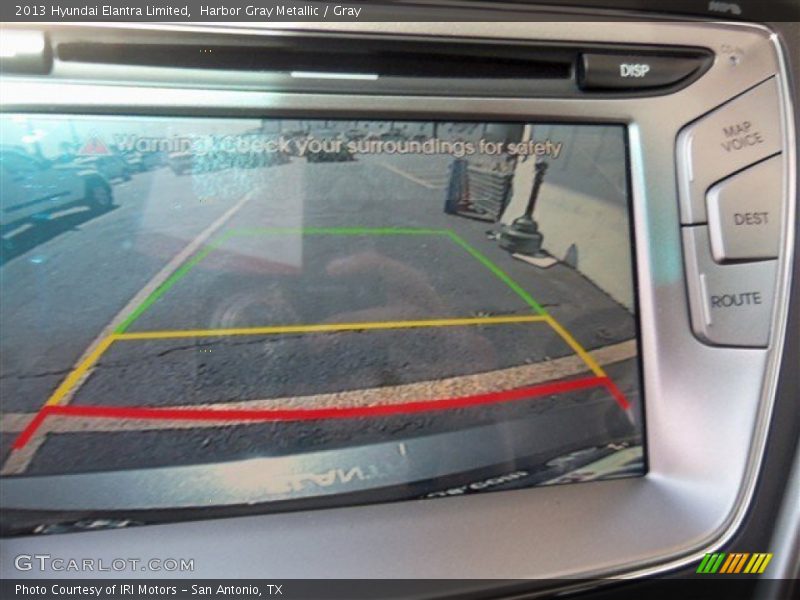 Harbor Gray Metallic / Gray 2013 Hyundai Elantra Limited