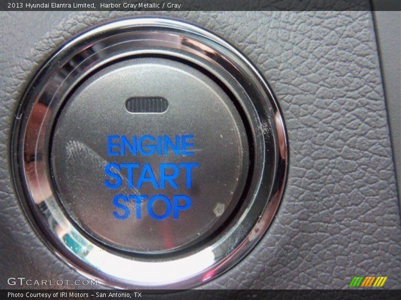 Harbor Gray Metallic / Gray 2013 Hyundai Elantra Limited