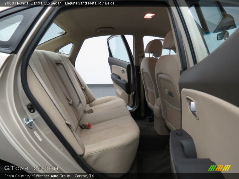 Laguna Sand Metallic / Beige 2008 Hyundai Elantra GLS Sedan