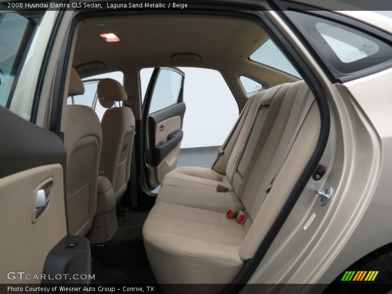 Laguna Sand Metallic / Beige 2008 Hyundai Elantra GLS Sedan