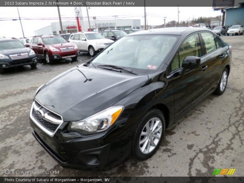 Front 3/4 View of 2013 Impreza 2.0i Premium 4 Door