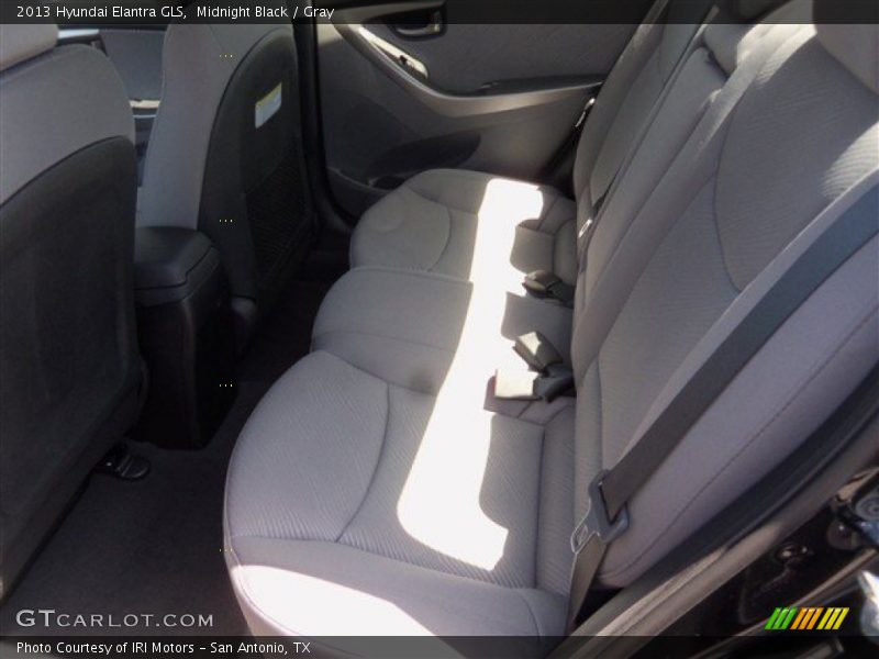 Midnight Black / Gray 2013 Hyundai Elantra GLS