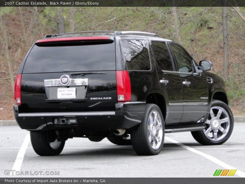 Black Raven / Ebony/Ebony 2007 Cadillac Escalade
