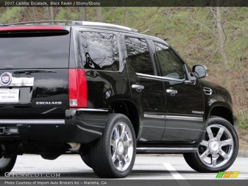 Black Raven / Ebony/Ebony 2007 Cadillac Escalade