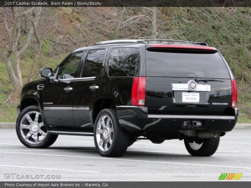 Black Raven / Ebony/Ebony 2007 Cadillac Escalade