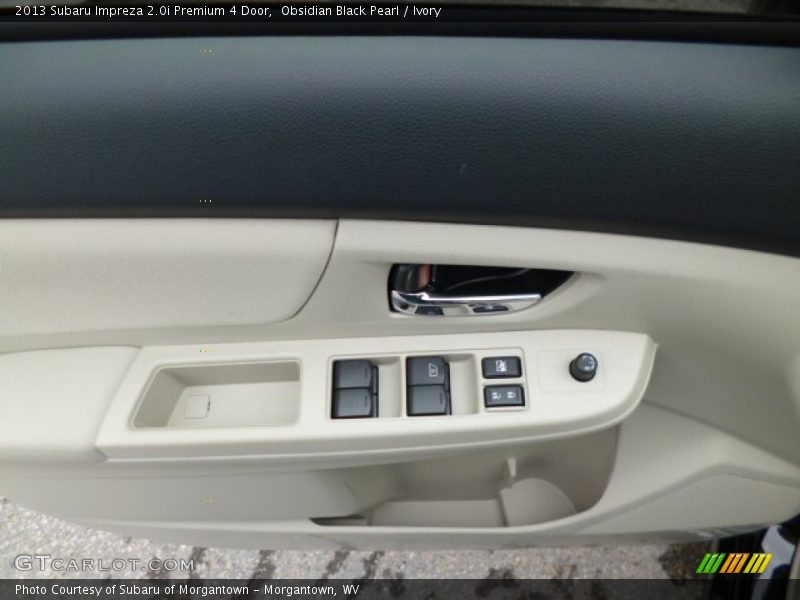 Obsidian Black Pearl / Ivory 2013 Subaru Impreza 2.0i Premium 4 Door