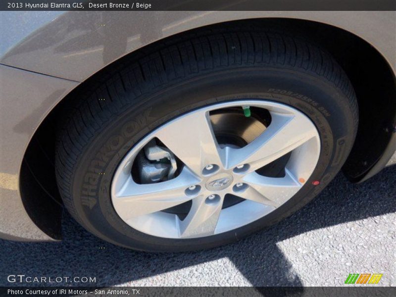 Desert Bronze / Beige 2013 Hyundai Elantra GLS