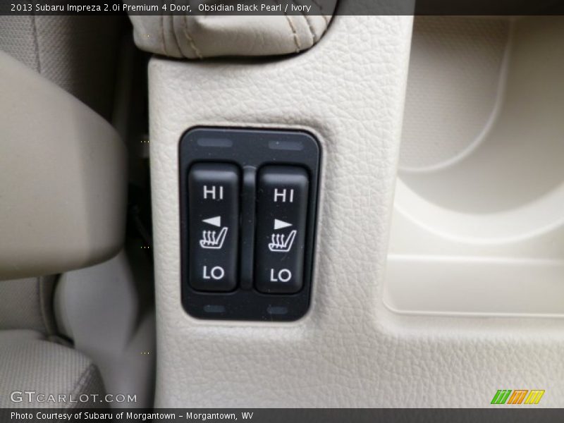 Obsidian Black Pearl / Ivory 2013 Subaru Impreza 2.0i Premium 4 Door