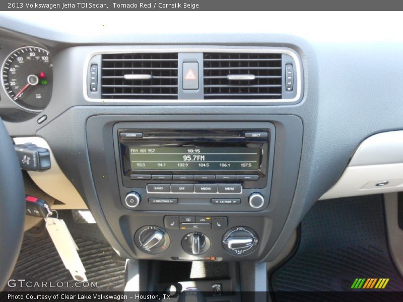 Controls of 2013 Jetta TDI Sedan