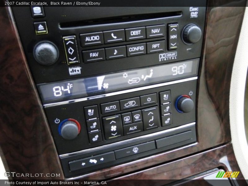 Black Raven / Ebony/Ebony 2007 Cadillac Escalade