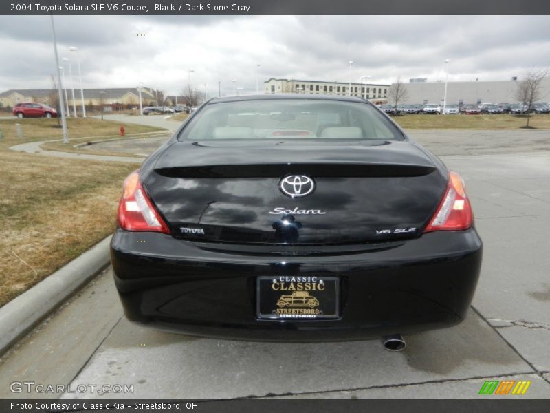 Black / Dark Stone Gray 2004 Toyota Solara SLE V6 Coupe