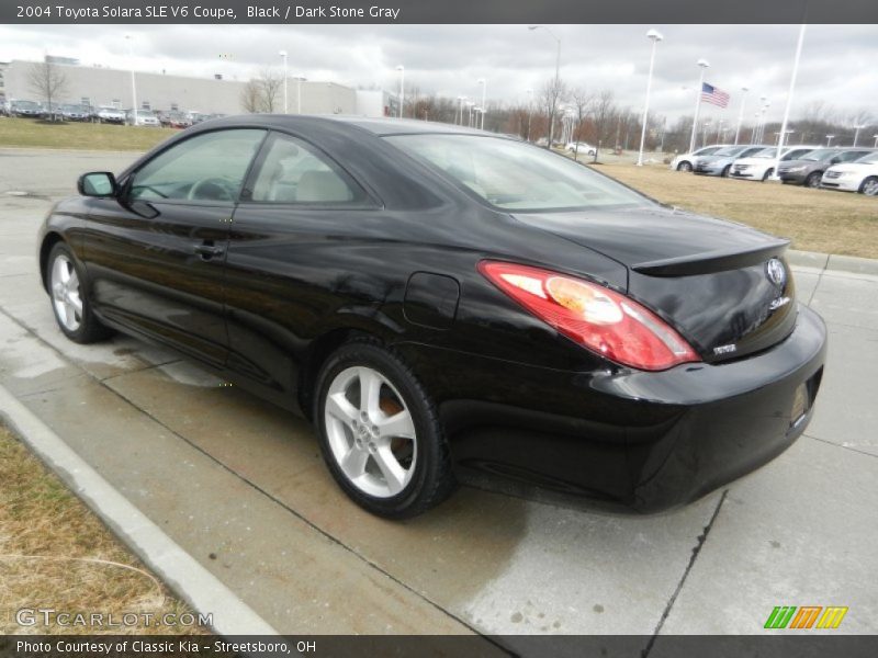 Black / Dark Stone Gray 2004 Toyota Solara SLE V6 Coupe