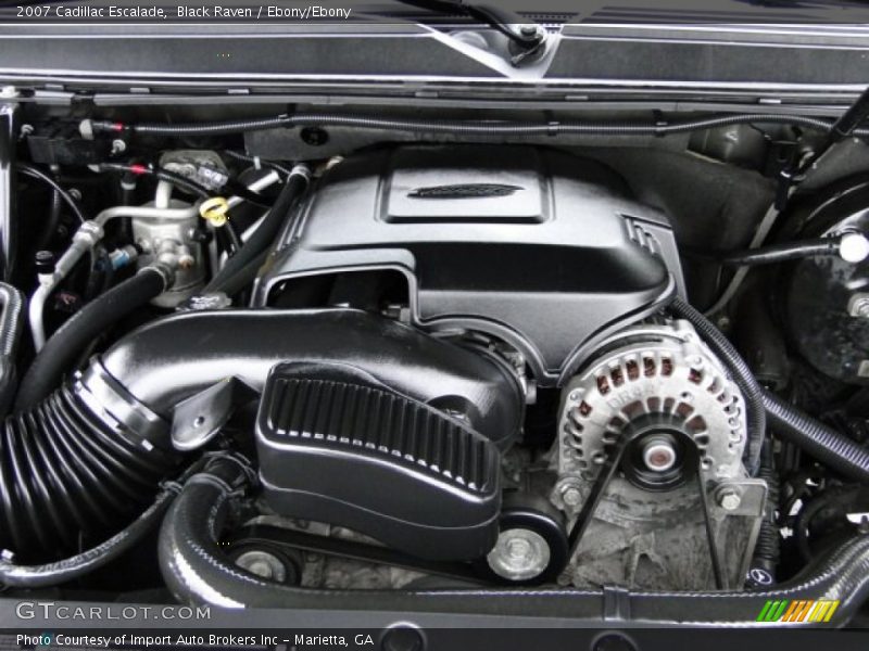 Black Raven / Ebony/Ebony 2007 Cadillac Escalade