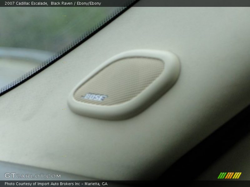 Black Raven / Ebony/Ebony 2007 Cadillac Escalade