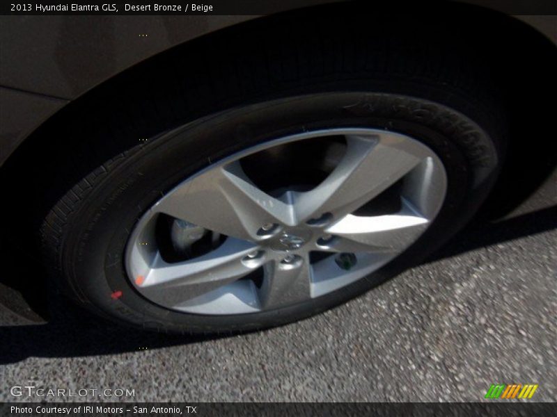 Desert Bronze / Beige 2013 Hyundai Elantra GLS