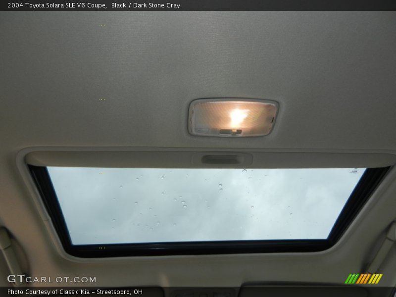 Black / Dark Stone Gray 2004 Toyota Solara SLE V6 Coupe