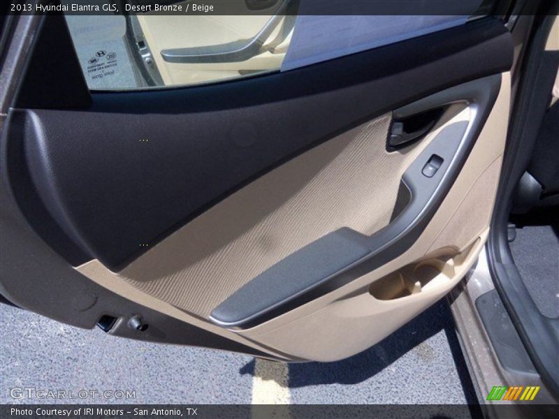 Desert Bronze / Beige 2013 Hyundai Elantra GLS