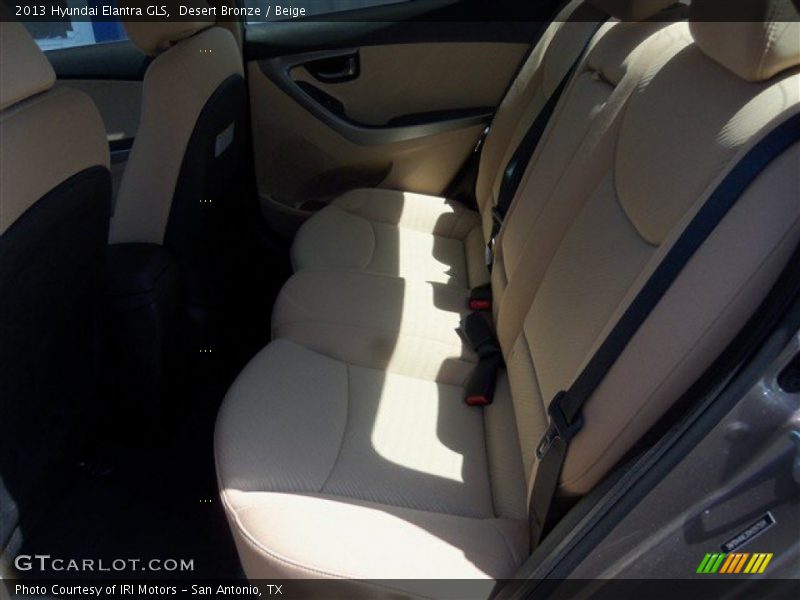 Desert Bronze / Beige 2013 Hyundai Elantra GLS