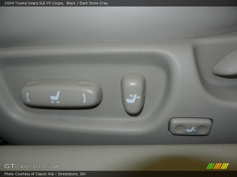 Black / Dark Stone Gray 2004 Toyota Solara SLE V6 Coupe