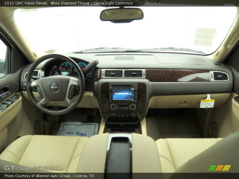 Dashboard of 2013 Yukon Denali