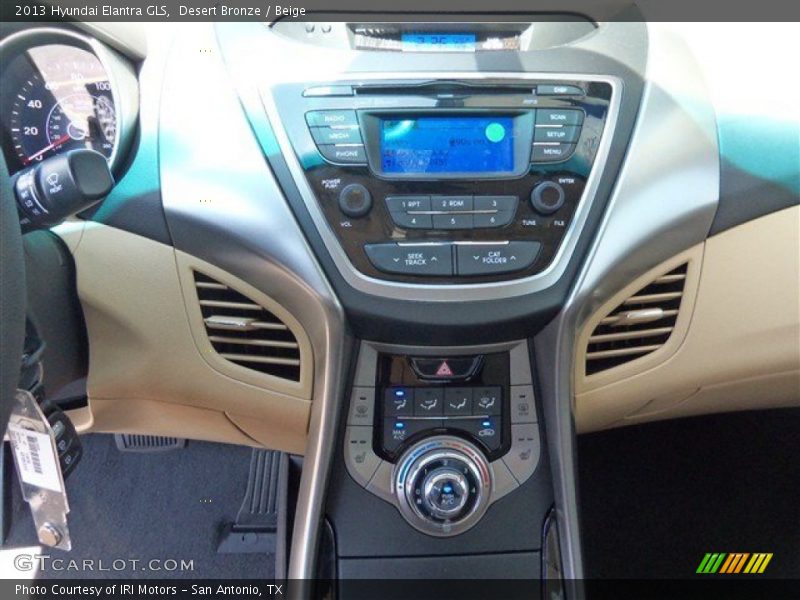 Desert Bronze / Beige 2013 Hyundai Elantra GLS