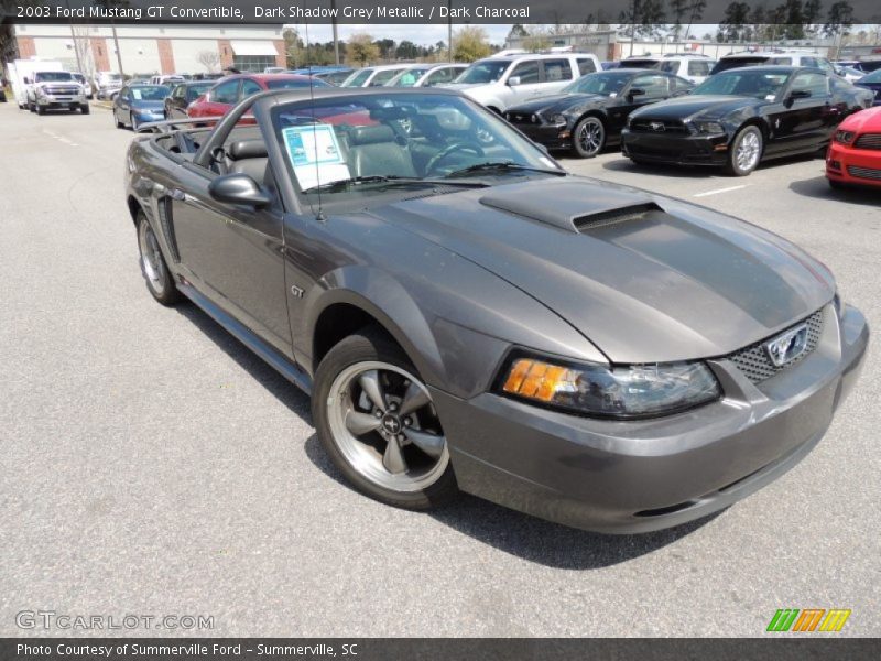Front 3/4 View of 2003 Mustang GT Convertible