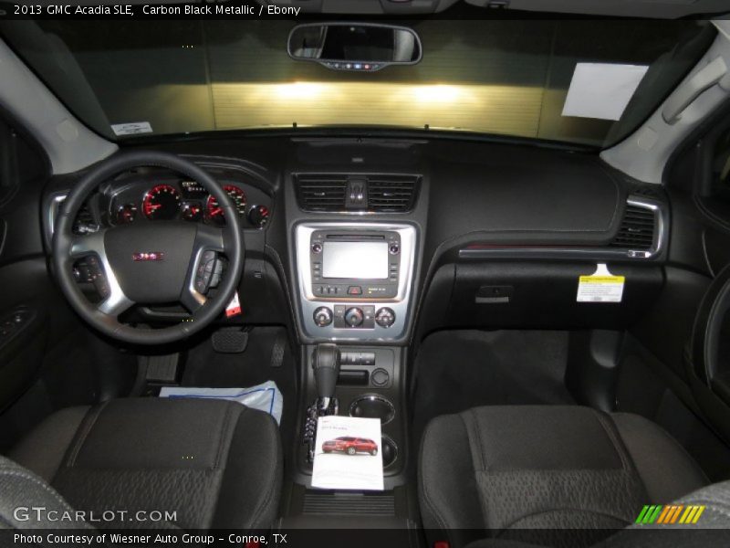 Carbon Black Metallic / Ebony 2013 GMC Acadia SLE