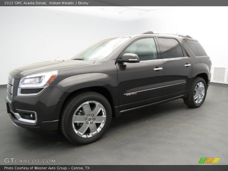 Iridium Metallic / Ebony 2013 GMC Acadia Denali