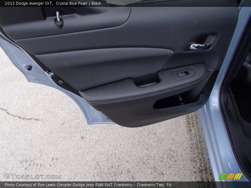 Crystal Blue Pearl / Black 2013 Dodge Avenger SXT