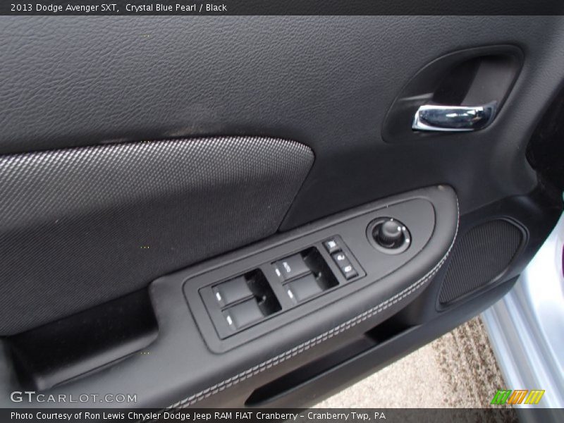 Crystal Blue Pearl / Black 2013 Dodge Avenger SXT