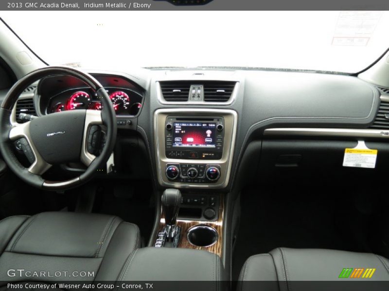 Iridium Metallic / Ebony 2013 GMC Acadia Denali