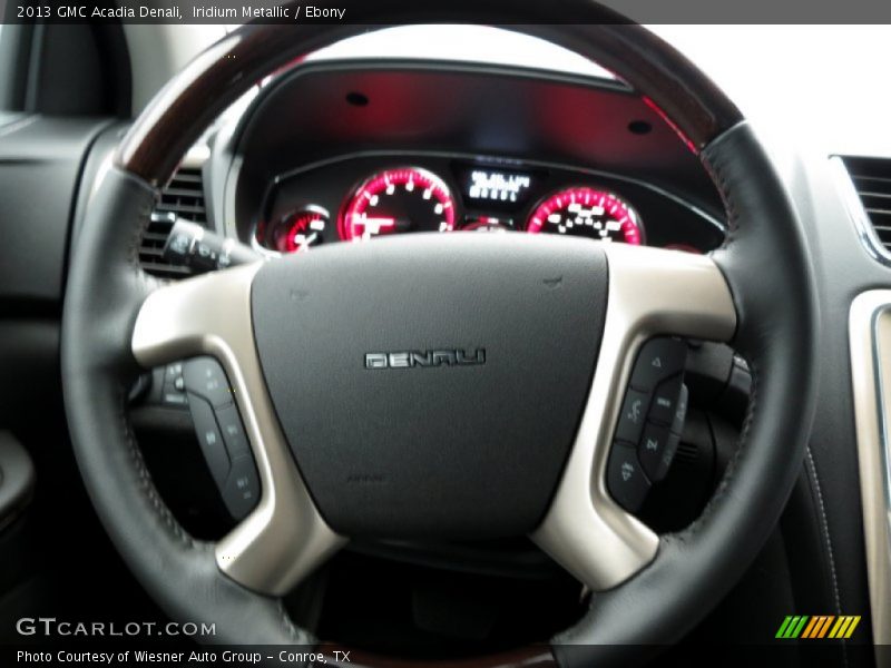 Iridium Metallic / Ebony 2013 GMC Acadia Denali