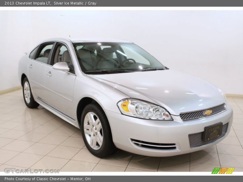 Silver Ice Metallic / Gray 2013 Chevrolet Impala LT