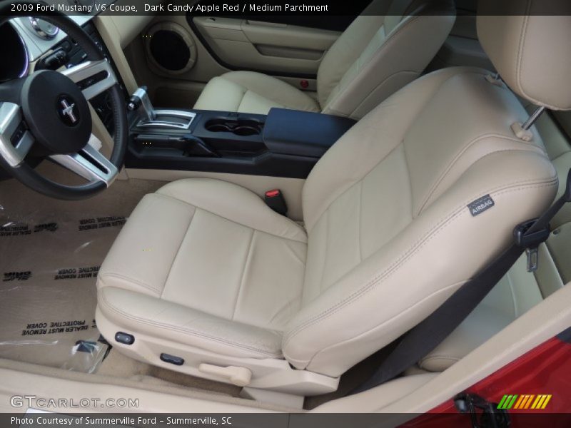  2009 Mustang V6 Coupe Medium Parchment Interior
