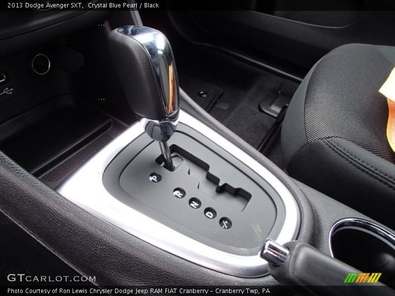 Crystal Blue Pearl / Black 2013 Dodge Avenger SXT