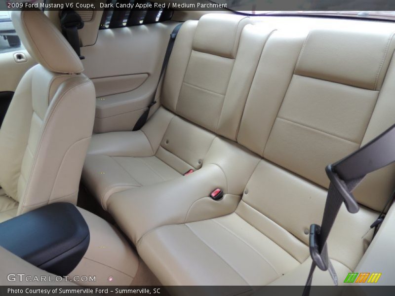Rear Seat of 2009 Mustang V6 Coupe